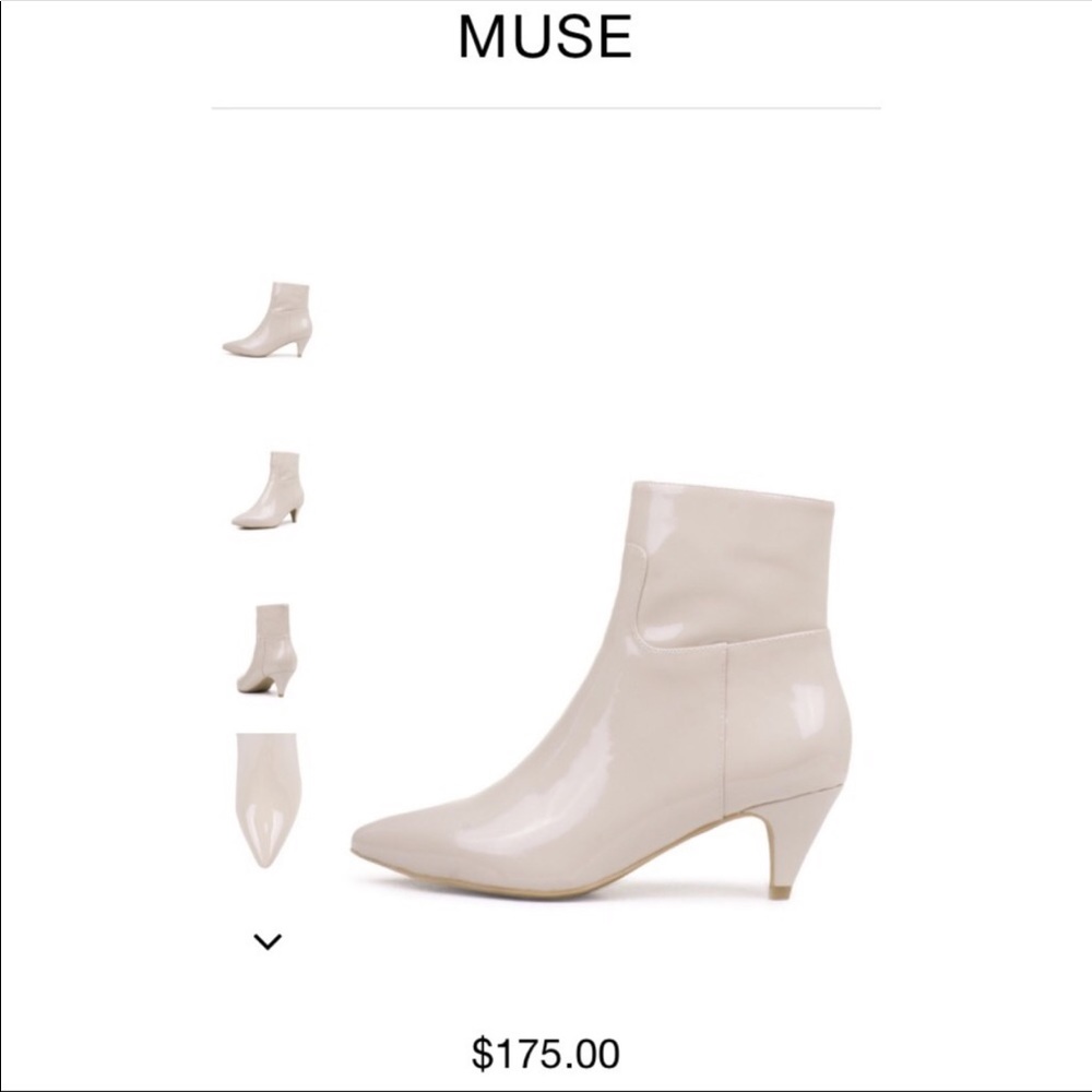 Jeffrey Campbell Pointed Toe Kitten Heel Boots